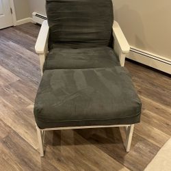 Futon Chair And Ottoman
