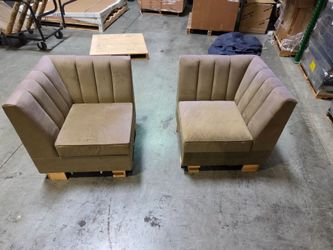 Two Piece Corner Bench Sofa Couch