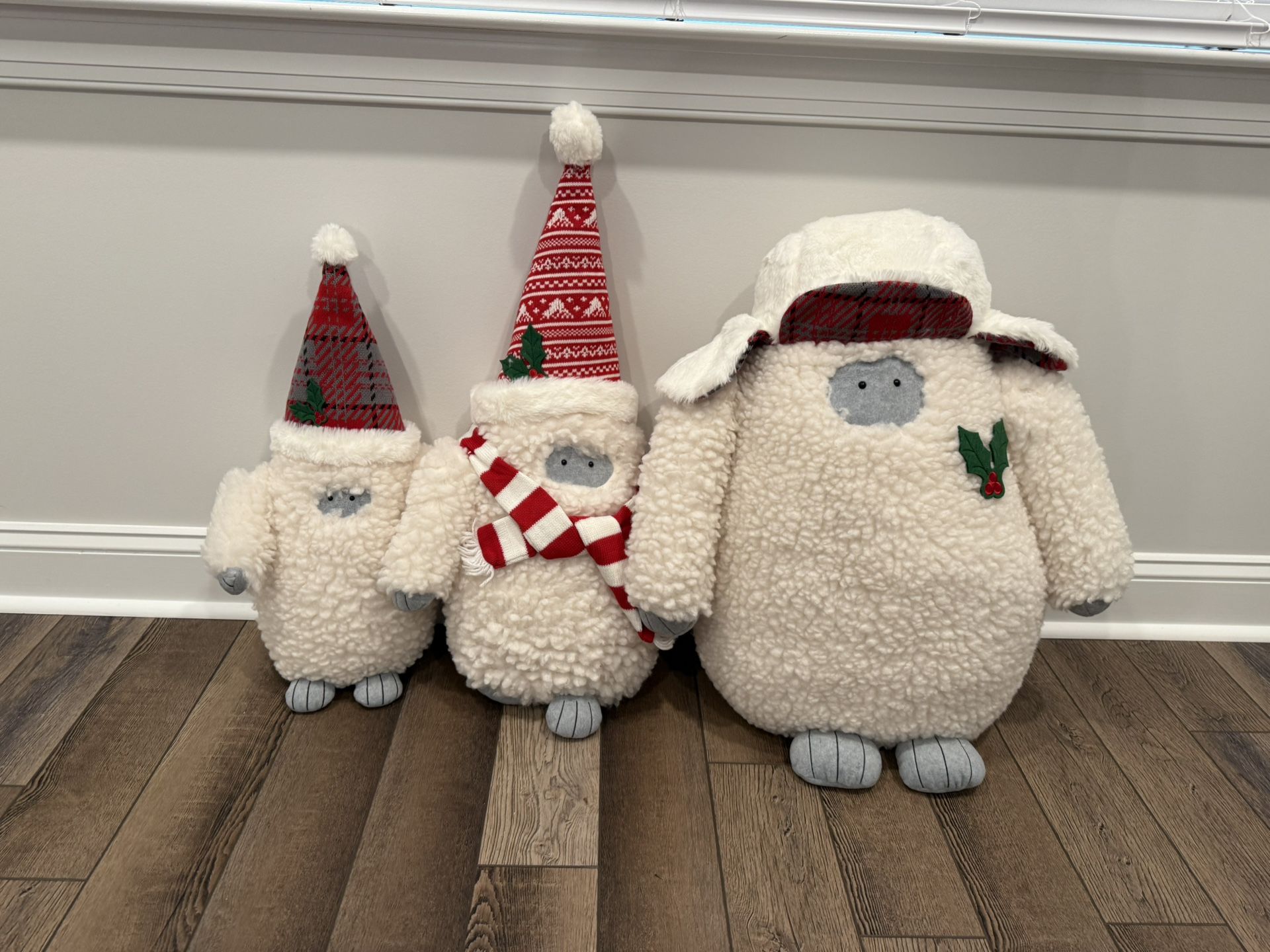 Christmas Stuffed Yeti’s 