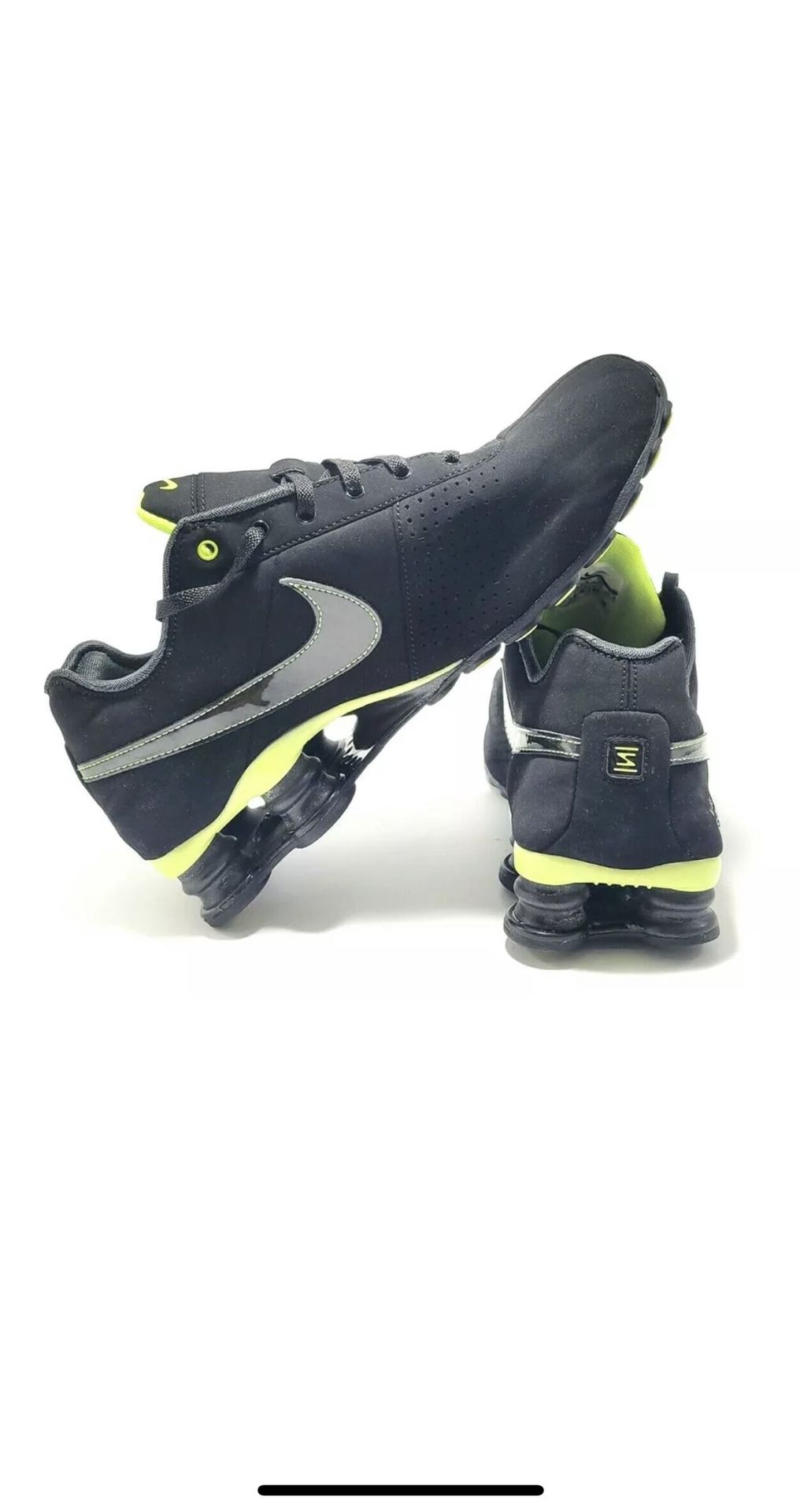 Nike Shox Deliver Women's Running Shoes 317549 006 Black Volt