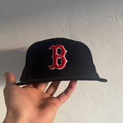 boston red sox fitted hat