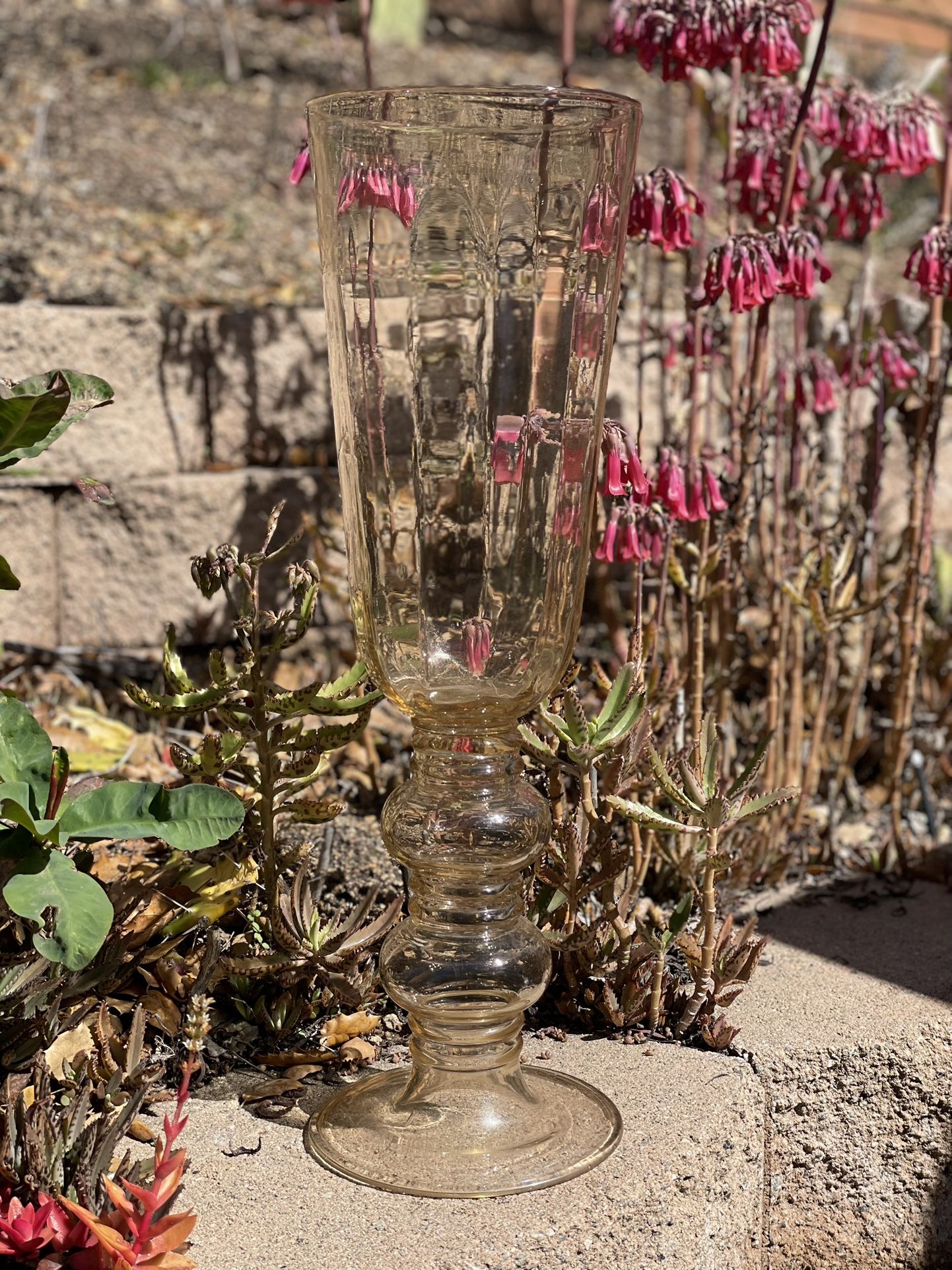 Glass Candle 🕯️ Holder / Flower Vase