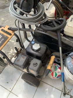 Gas-Powered Pressure Washer with Hose