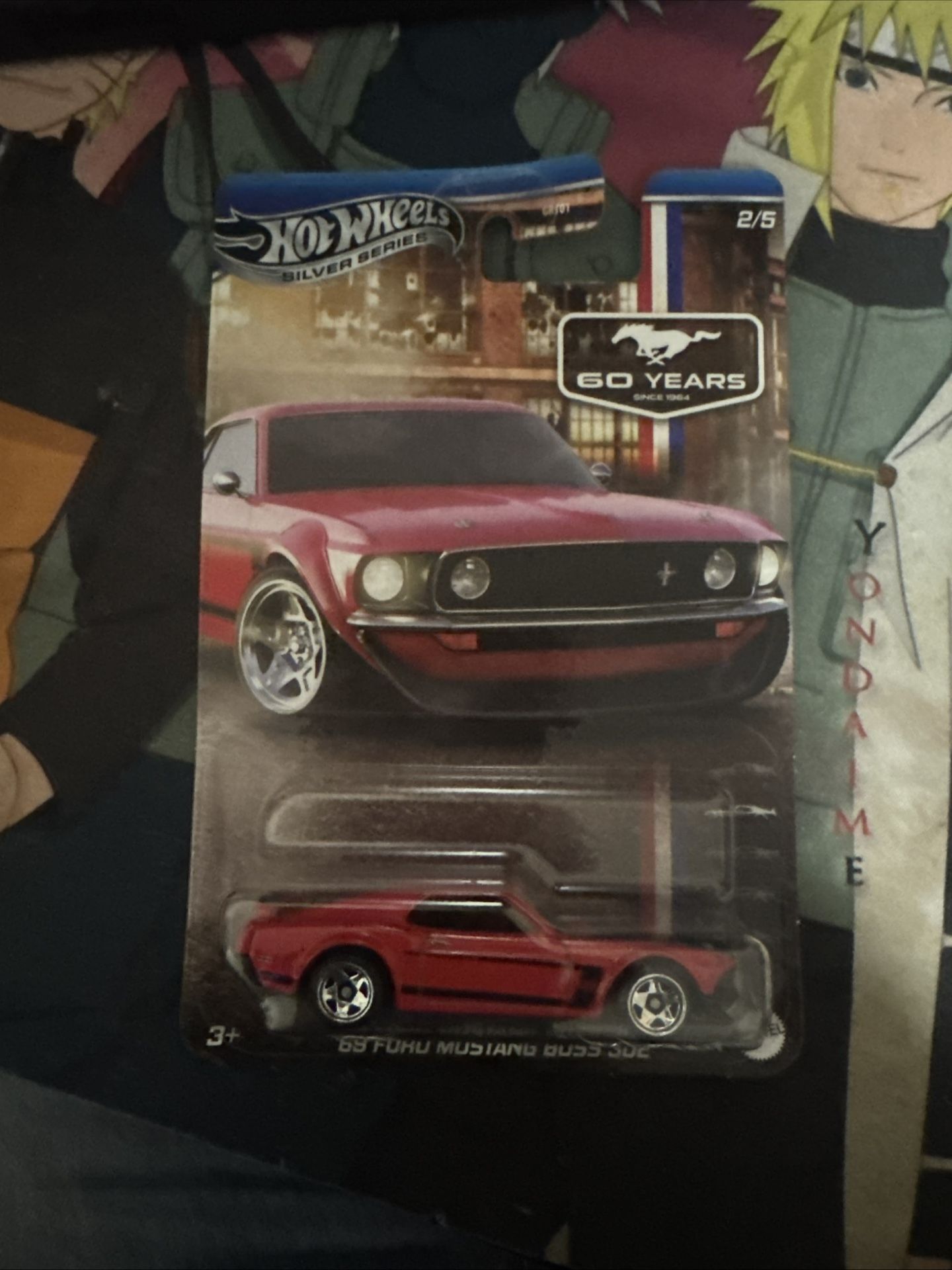 Hor Wheels mustang collection 60 year edition