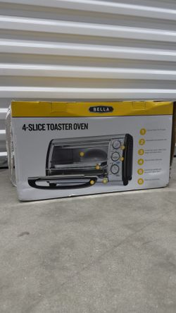 4 SLICE TOASTER OVEN 