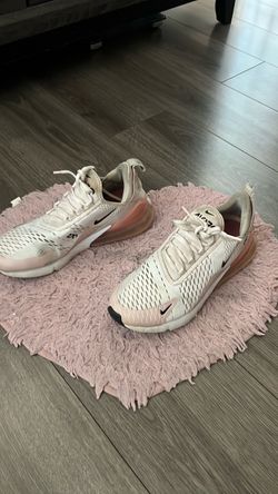 Nike Air Max 270 White Pink Sneakers