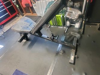 Heavy duty incline bench