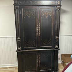Hand Painted Armoire
