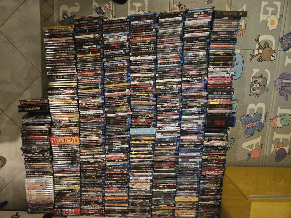 800(ish) Blu-rays And DVDs. Horror, Exploitation, OOP, Boutique Blu-rays, Etc.