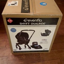 Evenflo Shyft Dualride Stroller Car Seat Combo PRICE FIRM Retails $599