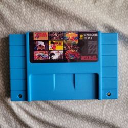 121 In 1 Super Multigame For Snes Super Nintendo 16 Bit Zelda And Zombies Ate My Neighbors 