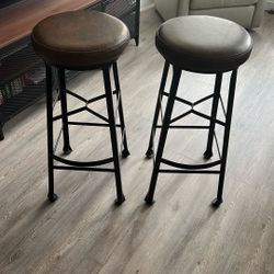 West Elm Bar/Counter Stools QTY 2 $100