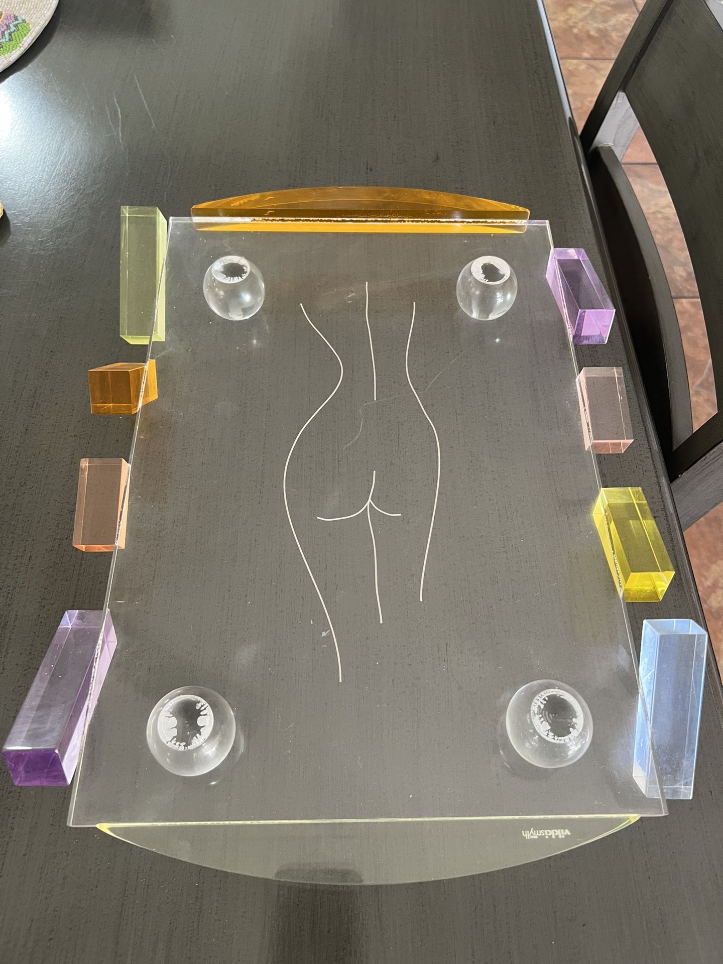 Amazing Acrylic Ware Design From Vikki Smyth /Tray
