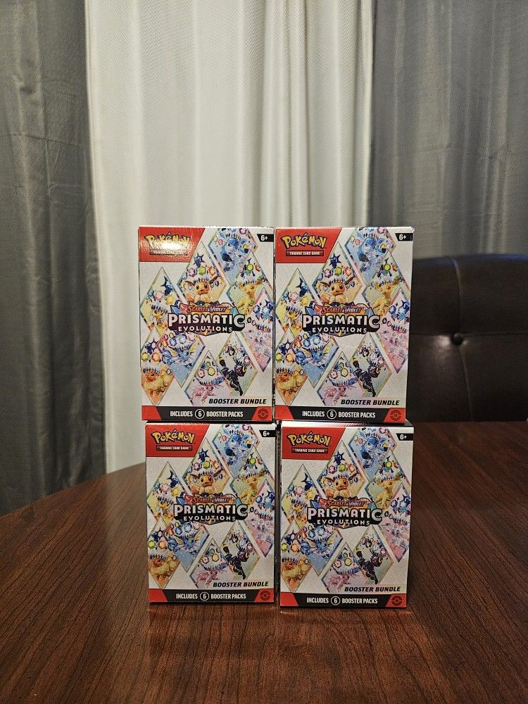 Prismatic Evolutions Booster Bundle