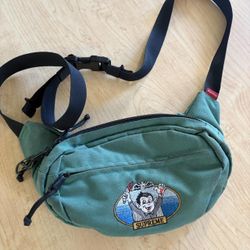 Supreme Vampire Boy green waist bag