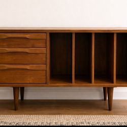 Gorgeous Mcm teak credenza