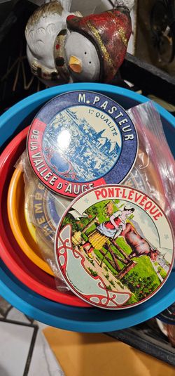 Vintage French coaster set
