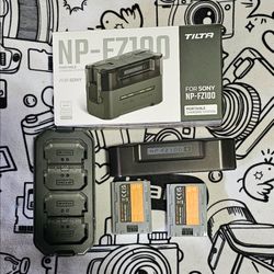 Sony NP-FZ100 Battery Charger Kit + 2 Batteries