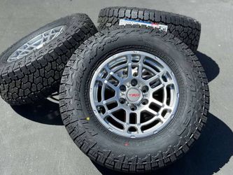 NEW 17" Wheels & 265/70R17 Tires TRD PRO Toyota 4runner Tacoma Tundra Rims Lexus GX460 GX470 6x139.7 FJ Cruiser Sequoia 