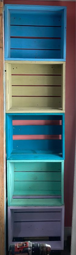 Solid Wood crates hand made