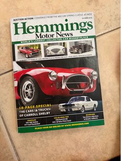 Collectable car books