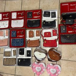 Coach Bag Set $95 & The Heart Bag $70 