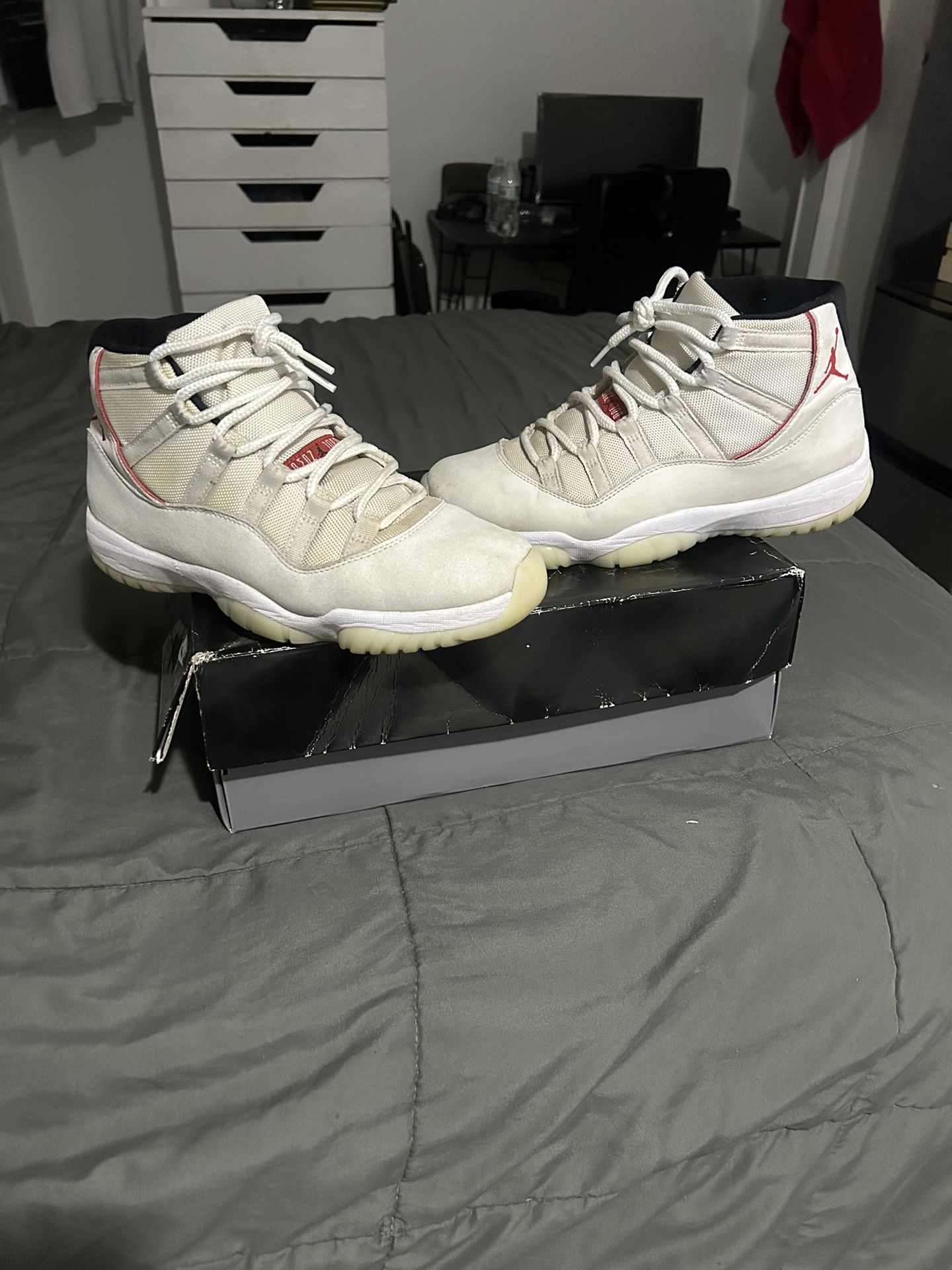 Jordan 11 Platinum Tint SZ 10.5M AIR JORDAN 11 CITY PACK 285 @kicksville585 #kicks  main image 4
