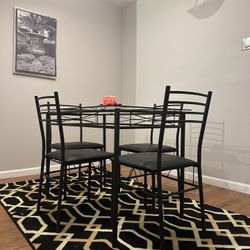 Dining Table Including Chairs 