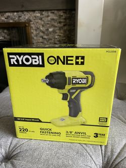 Ryobi 18V 3/8 inch Impact Wrench ( new inbox )