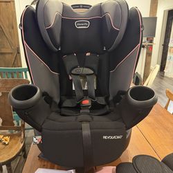 Evenflo Revolve360 Rotating All-in-One Car Seat - Pink