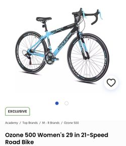 Ozone 500 Women s 29 in 21 Speed Road Bike for Sale in Dallas TX