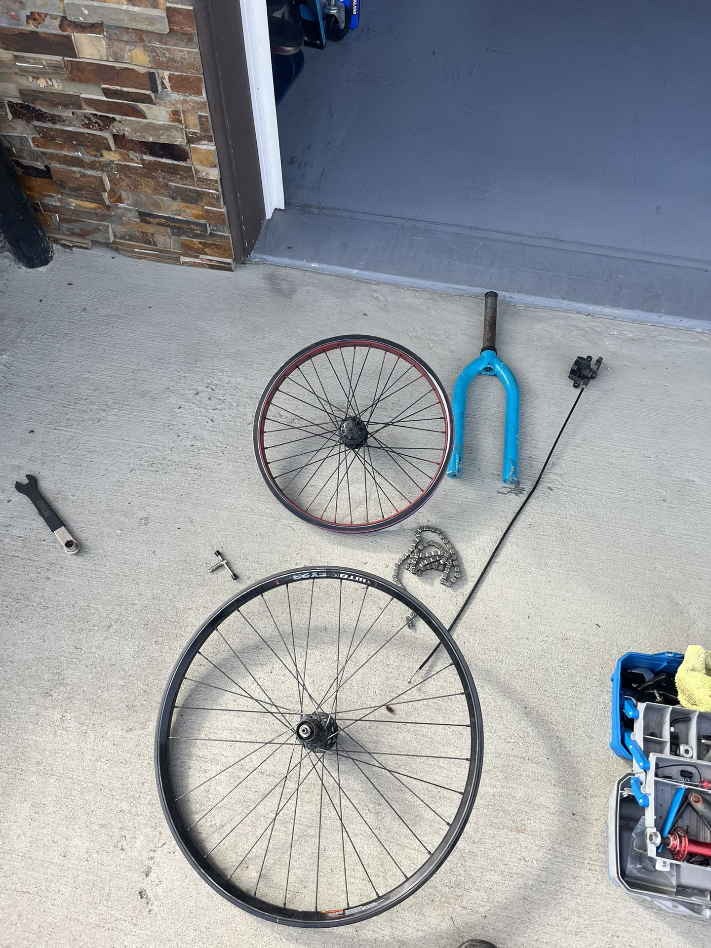 Mountain Bike Wheel And Bmx Wheel And Bmx Forks