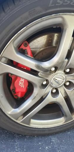 Acura TL Rotora BBK 4pot Calipers