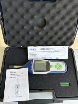 Traceable Professional Thermohygrometer 20250-21 w/ Cal Cert & Case - New