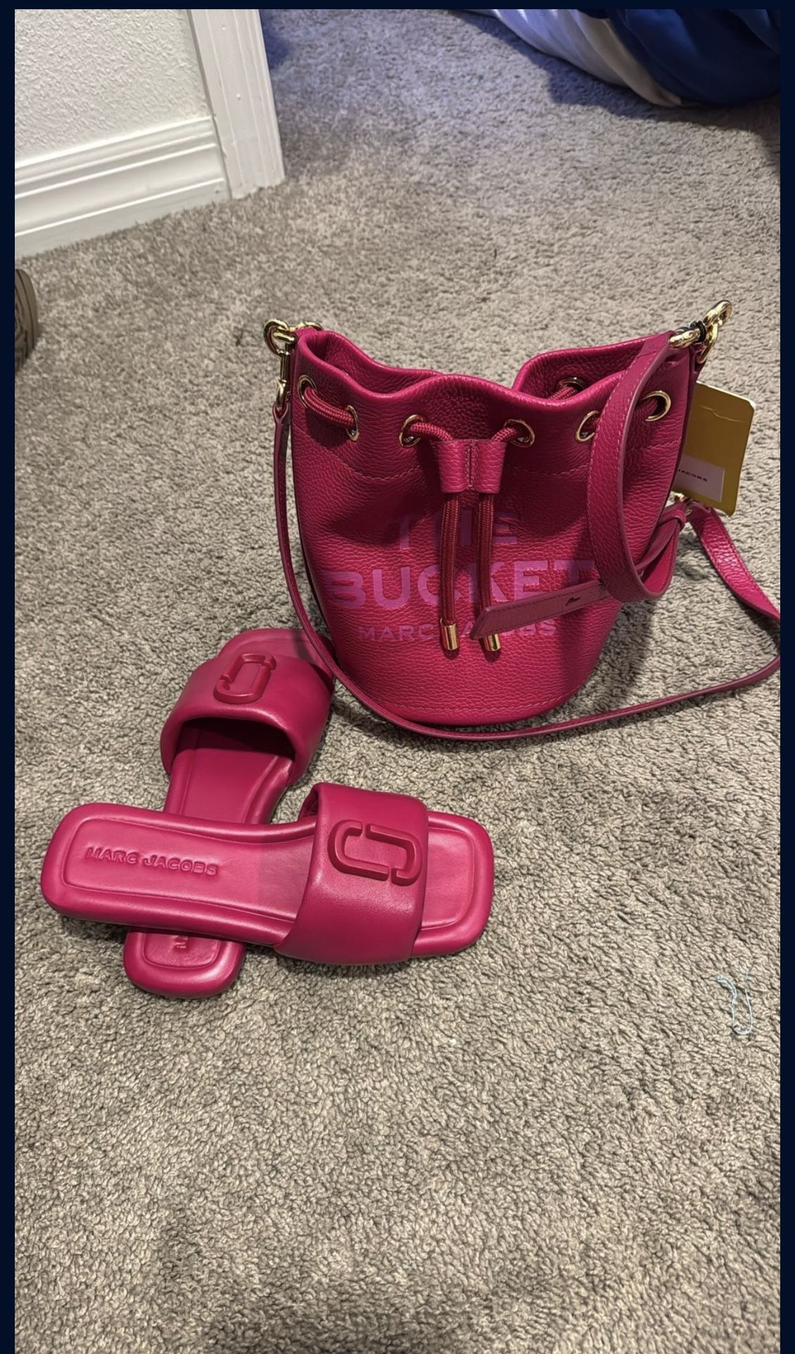 Marc Jacob’s Slides And Purse 