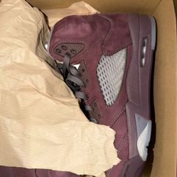 Jordan 5 Burgundy 