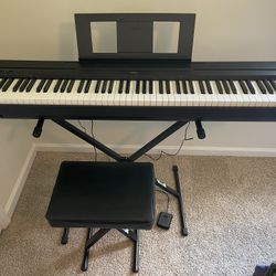 Yamaha P-45 Digital Piano (Weighted Keys)