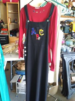 Teacher Sz LG dress. And shirt