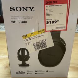 Sony WR RF 400 Wireless Headphones 