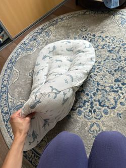 Baby bouncer, lounge bed, and BOBA wrap