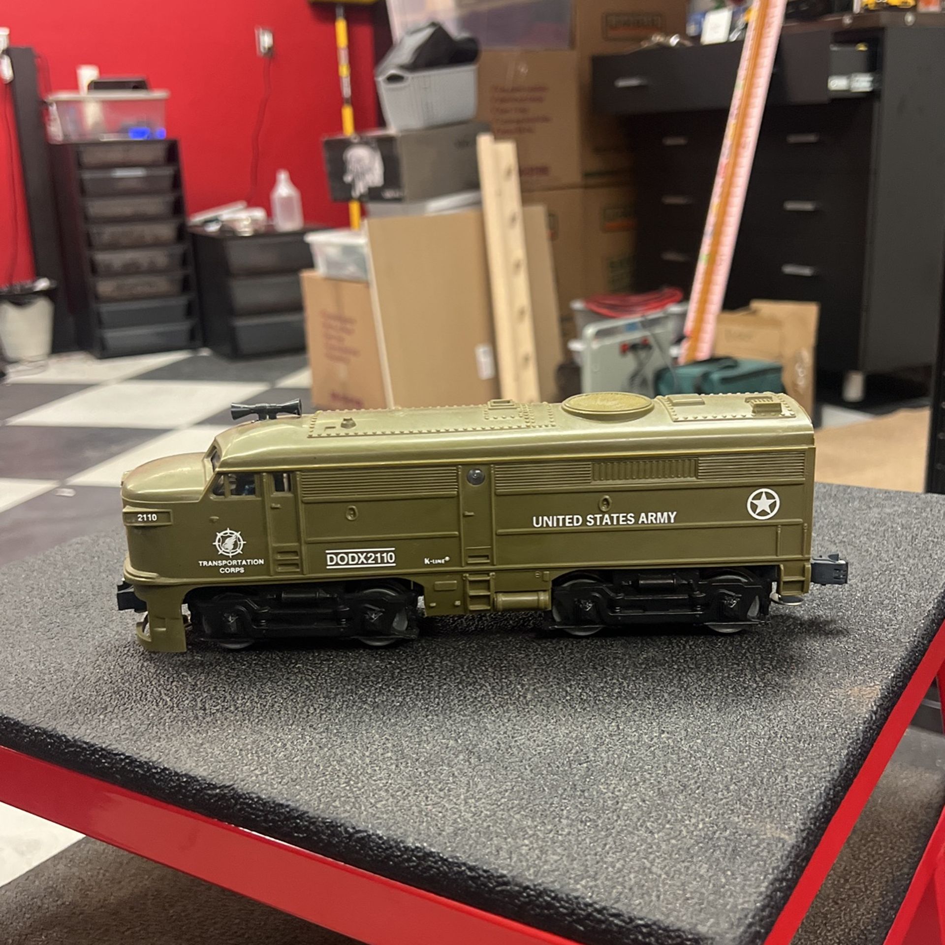 K Line US Army Train