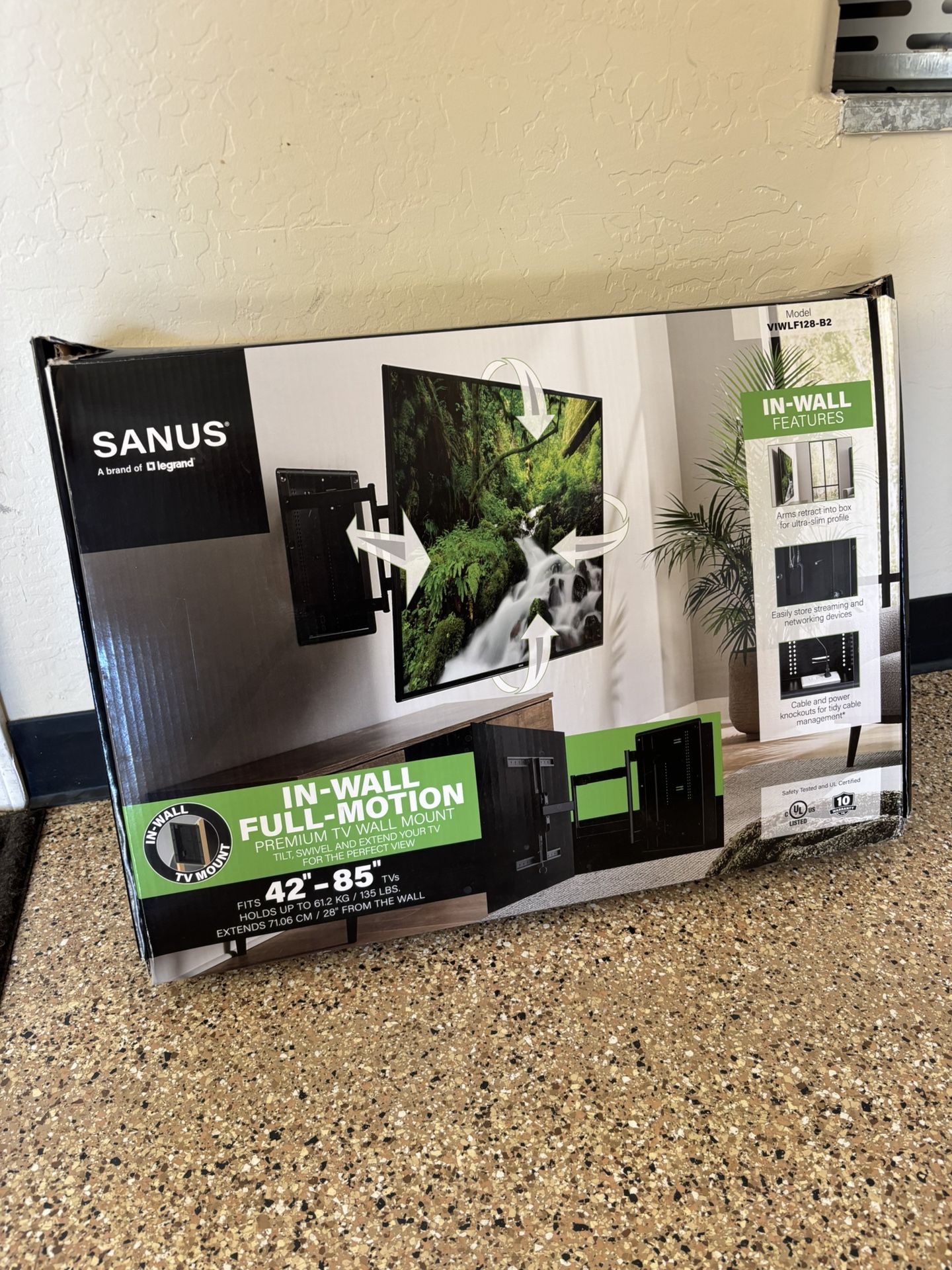 SANUS In-Wall TV Mount