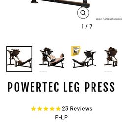 Powertec leg press