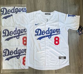 Los Angeles Dodgers KIKE HERNANDEZ WHITE JERSEY SMALL- 2XL