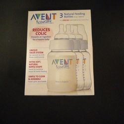 Avent Natural Feeding Bottles