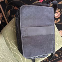 Coach, Laptop, Black Bag