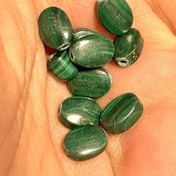 Lot Of 8mm Malachite Beads