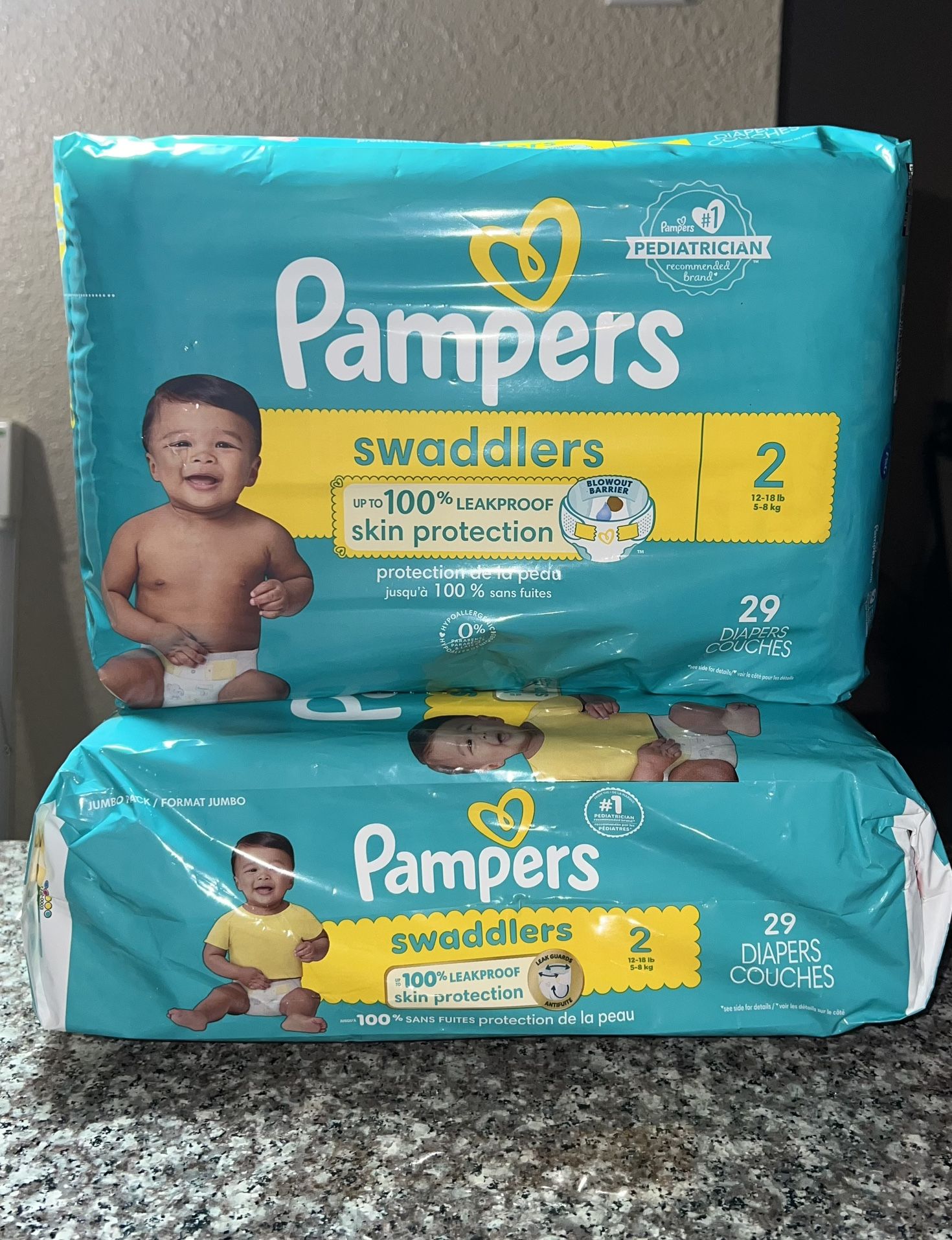 Pampers Swaddlers Size 2 Set