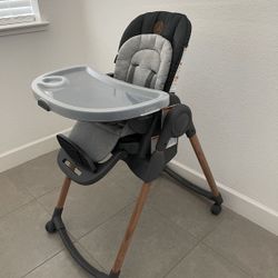 Maxi-Cosi 6-in-1 Minla High Chair, Essential Graphite