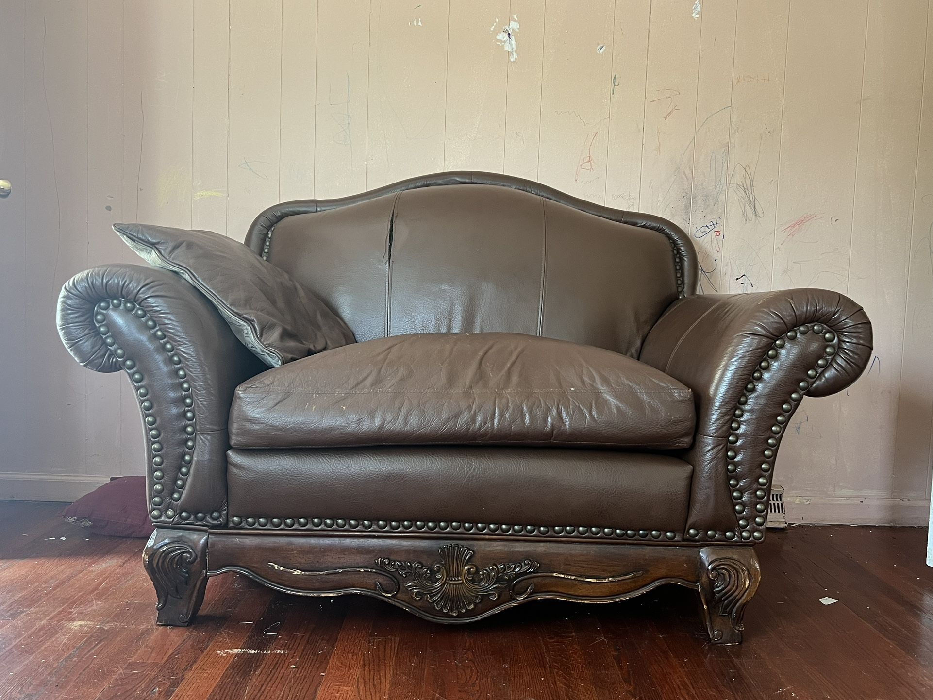 Leather Sofa Set